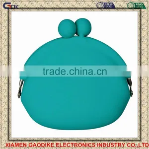Purple Color Custom Silicone Coin Purse thumbnail-3