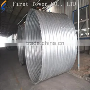 Galvanized Corrugated Metal Culverts Tube For Sale thumbnail-1