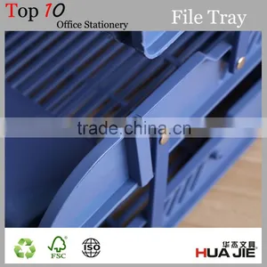 Office Plastic File Document Tray With 3 Trays thumbnail-4