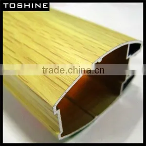 Hot Sale Wooden Grain Aluminum Profiles for Cupboard thumbnail-1