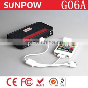 Sunpow Hot Sale 13600mAh Electric Car Lithium Ion Battery Jump Starter thumbnail-3