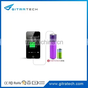 Pomotional ROHS Power Bank 3000mAh Mascara Battery Charger With Flashlight thumbnail-5