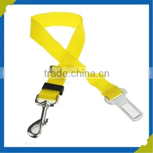 Wholesale Colorful Pet Dog Collars Leashes Seat Belt Vehicle Safety Travel Replacement thumbnail-1