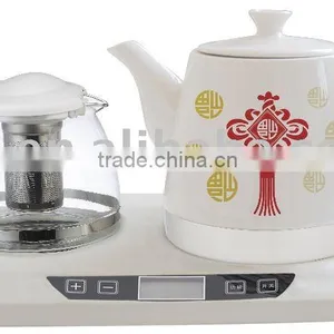 Porcelain Electric Kettle CA-TC-T915(Good Fortune) thumbnail-1