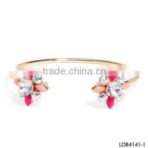 Metal Cuff Bracelet Blanks Lucite Cuff Bracelet thumbnail-1