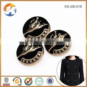 High Grade Cheaper Dome Shape Custom Metal Button thumbnail-3