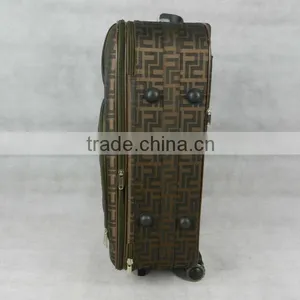 1pc Promotional 22'' Cabin Luggage 600D1200D1680D Polyester Trolley Luggage thumbnail-3