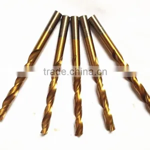 Factory Sales Directly, HSS M2/6542 Fully Ground Twist Drill Bit, Titanium Coated thumbnail-5