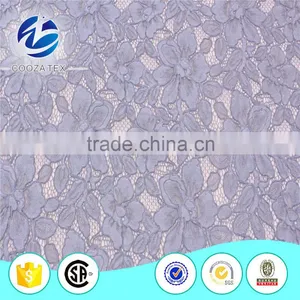 High Quality Heavy Cotton Nylon Mixed Cord Lace Fabric With Dirty Wash thumbnail-1
