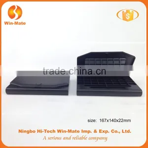 Factory Promotion! 2 Layer Foldable 5 Color Black Large Eyeshadow Palette Box With Mirror thumbnail-1