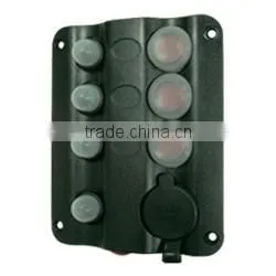3 Gang Switch Panel W/Boots thumbnail-1