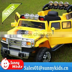 New Product Battery Power Remote Control Ride on Hummer for Boy JJ255 thumbnail-2