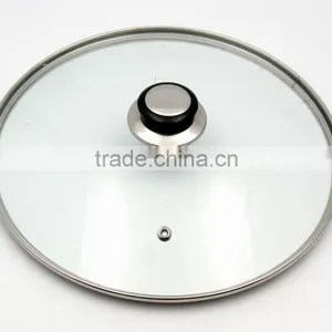 China Best Quality G Type 4mm Tempered Glass Lid for Fry Pan and Pot Supplier's Choice thumbnail-1