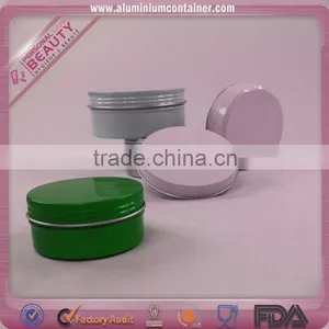 S-aluminum Face Cream Jar With Screw Cap thumbnail-1