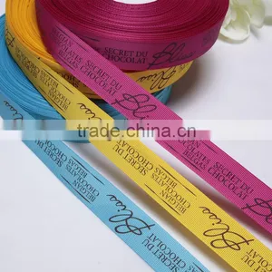 Decorate High Qulity Cheap Custom Printed Logo Personalized Ribbon 3.8cm Quality Choice thumbnail-5