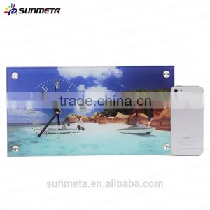 High Quality Sublimation Glass Photo Frame Can be Used for Clock thumbnail-3