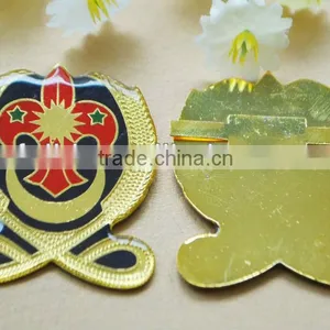 Custom Iron Printing Epoxy Cap Badge thumbnail-1