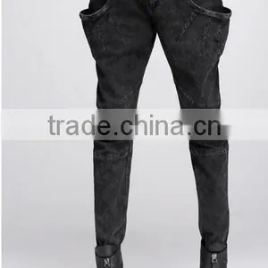 Jeans Woman Feet Harem Pants Women Slacks Spring New Personality Europe Joker Slim Slimming Pants thumbnail-3