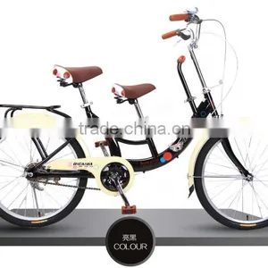 22 Inch Tandem Bike / Single Speed Tandem Bicycle / Bicycle for Mom and Baby thumbnail-3