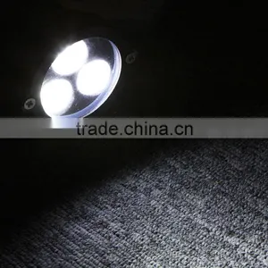 Waterproof IP67 3 * 1W LED Warm White / White Lawn Light Lamp Outdoor Spotlight Bulb 220V For Garden Park Outdoor Lighting thumbnail-2
