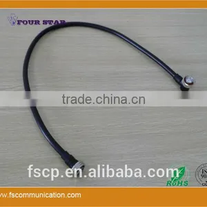 1/2'' Superflexible Cable Assembly With 7/16 Plug to 7/16 Plug Right Angle Connector thumbnail-6