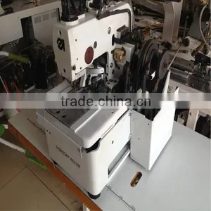 Lower Noise Second Hand Double Needle High Speed Durkopp Adler 558 Eyelet Button Holer Sewing Machine thumbnail-2
