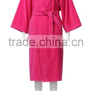 Wholesale Cheap Cotton Women Bathrobe thumbnail-5