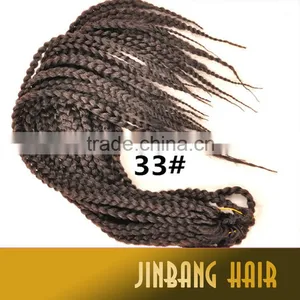 Wholesale Products 4 Strands 24inch 120g a Pack Synthetic Hair Twist 3D New Premium Cubic Braid thumbnail-2