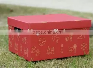 China New Product Best Selling Luxury Custom Made Cardboard Black Paper Shoe Storage Box thumbnail-2
