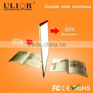 Fashional Led Lighting 600x600 Warm White Double Side Illumination Led Panel Lighting 60x60 CE ROHS 2x2 Led Ceiling Panel Light thumbnail-4