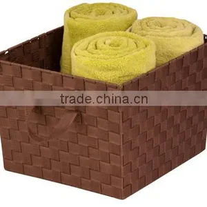 Plastic Woven Storage Basket thumbnail-5