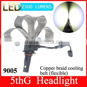Fanless 5th Generation Dc12v/24v 6500K 9005 H4 H13 Car Led Headlights for Sorento thumbnail-2
