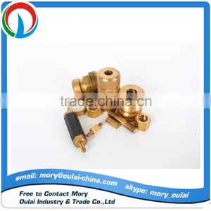 Precision Brass CNC Lathe Turning Parts, CNC Brass Bolt and Nut thumbnail-1