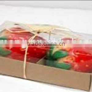 Apple Candle Different Fruit Candle Christmas Fruit Shape Candle thumbnail-5
