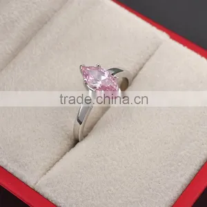 2015 Fashion Pink Stone Ring Semi Mount Ring Setting Oval thumbnail-5
