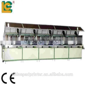 Automatic 5 Colores UV Screen Printer LCB-120UV-5 thumbnail-1