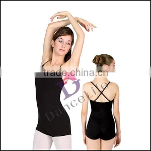A2616 Adult's Shorty Ballet Dance Unitard,camisole Unitards,gymnastic Unitard thumbnail-1