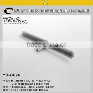 YB-G026 Display Hooks for Supermarket for AA Slot Channel for Wooden Bracket thumbnail-1