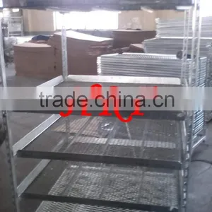 Decorative Flower Trolley, Danish Cart Flower Cart, Greenhouse Trolley Cart Display Flower Cart thumbnail-2
