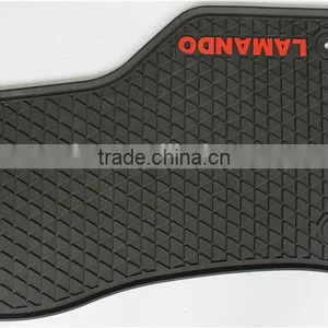 Full Set Type Custom Rubber Floor Mats / Floor Liners For VW LAMANDO thumbnail-5