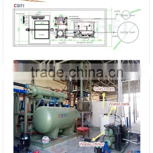 Iran 20 Tons Client Cases Tube Ice Maker Machine Ice Plant Operate thumbnail-2