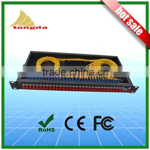 GPON Fiber Optical Splitter 1*32 PLC Splitter Rack Mounted Type Metal thumbnail-2