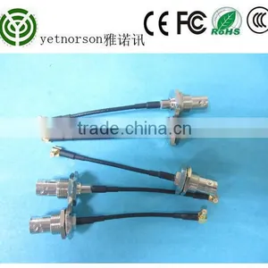 Coaxial Pigtail Cable With MMCX Right Angle Jack to N Female Connector thumbnail-1