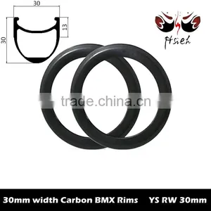 Factory Outlet Sale 20'' Carbon Rim 18-22inches Size 16-36H Spoke Hole 30mm Width 30mm Deep Kid's Rim, Carbon Training Rims thumbnail-1