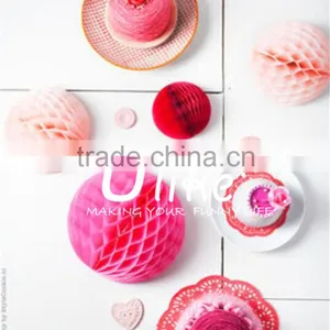 Colorful Party Honeycomb Christmas Paper Decorations thumbnail-6
