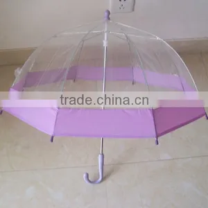 Cheap Best Selling Retail Items Kids Poe Mini Size Transparent Umbrella From China Supplier thumbnail-1