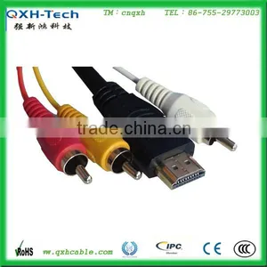 Hot Sell Female USB to Male RCA Cable thumbnail-1