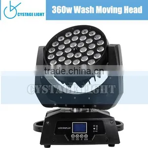 Cystagelight Factory 36X10W Professional Wash Moving Head Stage Effect Lights thumbnail-1