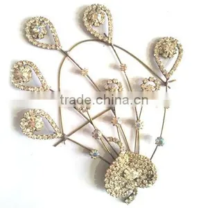 Crystal Handmade Hair Combs thumbnail-1