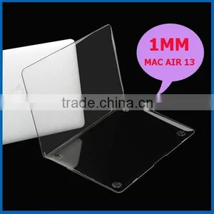 High Quality New Laptop Clear Crystal Hard Case For Mac Book Air 13" thumbnail-1